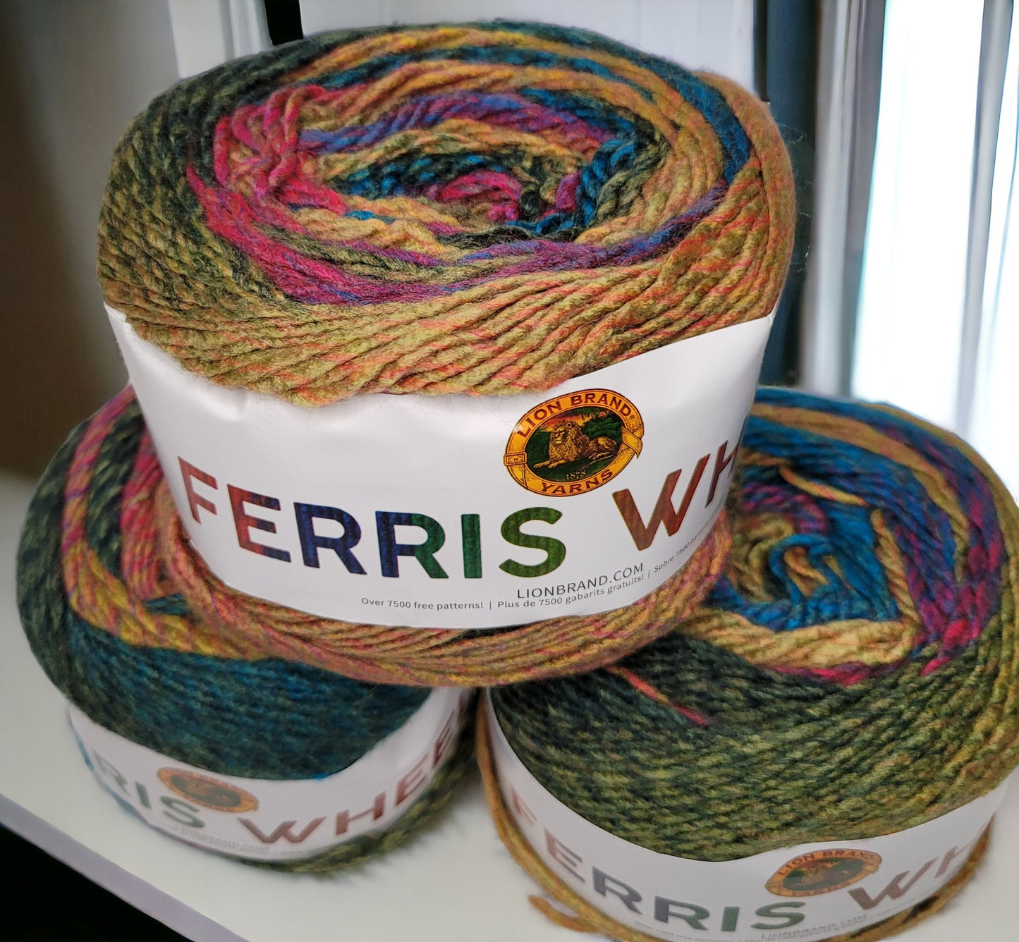 Ferris Wheel Roving Worsted Weight Yarn