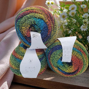 Colorburst Yarn - Premium DK Light Merino Wool Blend