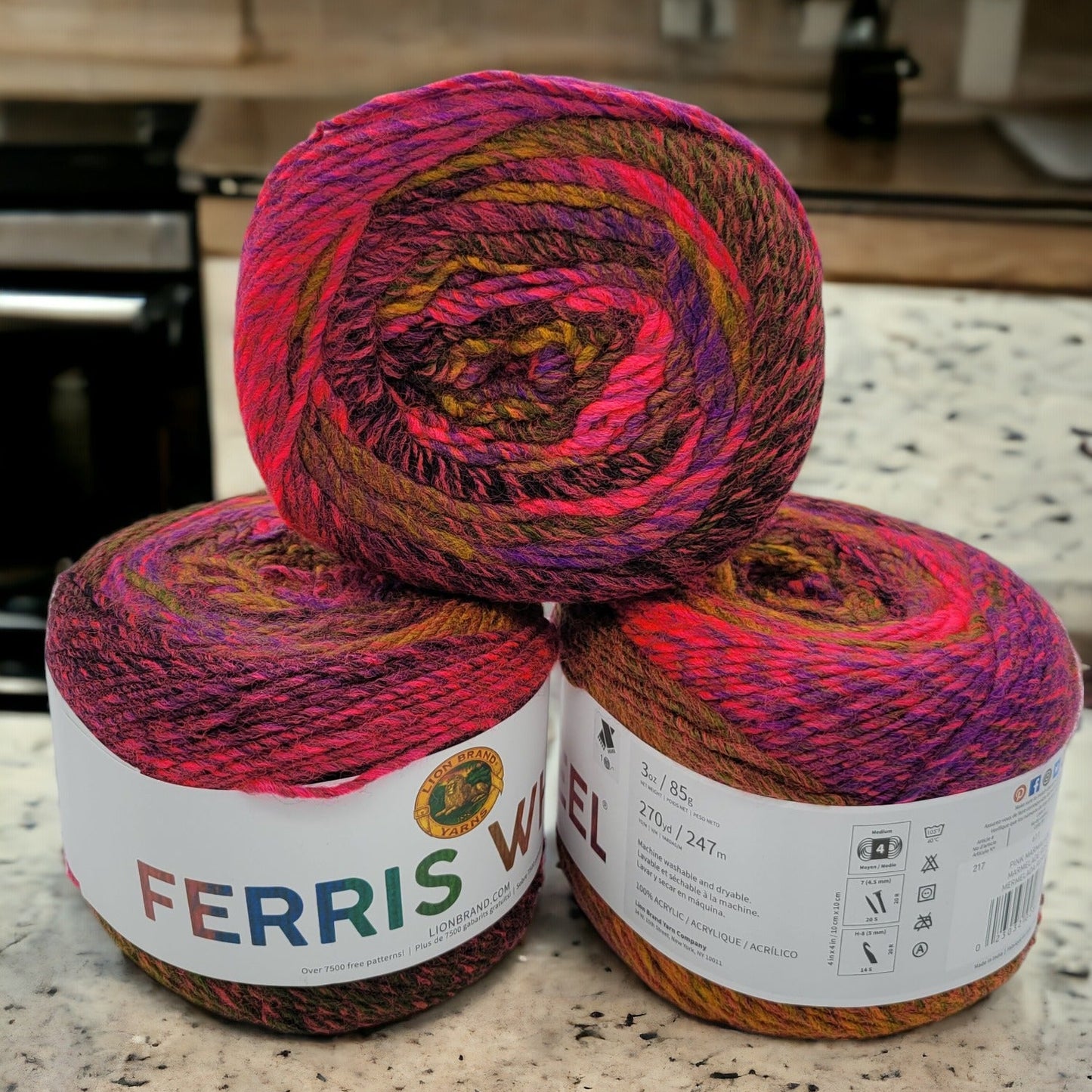 Ferris Wheel Roving Worsted Weight Yarn