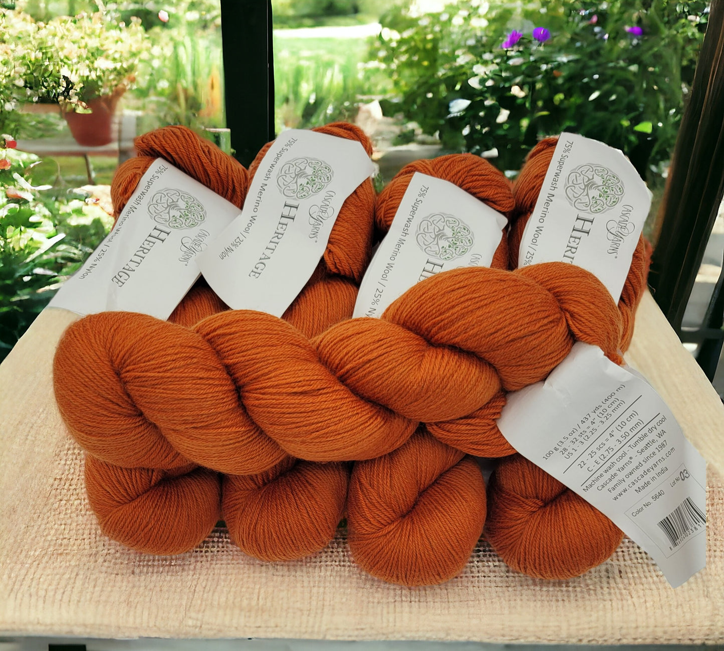 Heritage® Fingering Merino Wool Yarn