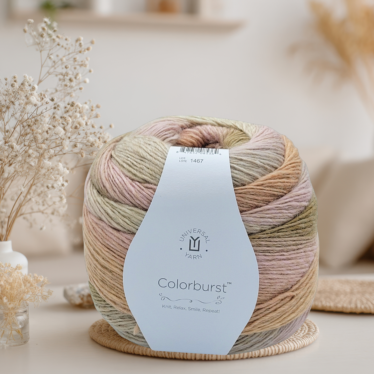Colorburst Yarn - Premium DK Light Merino Wool Blend