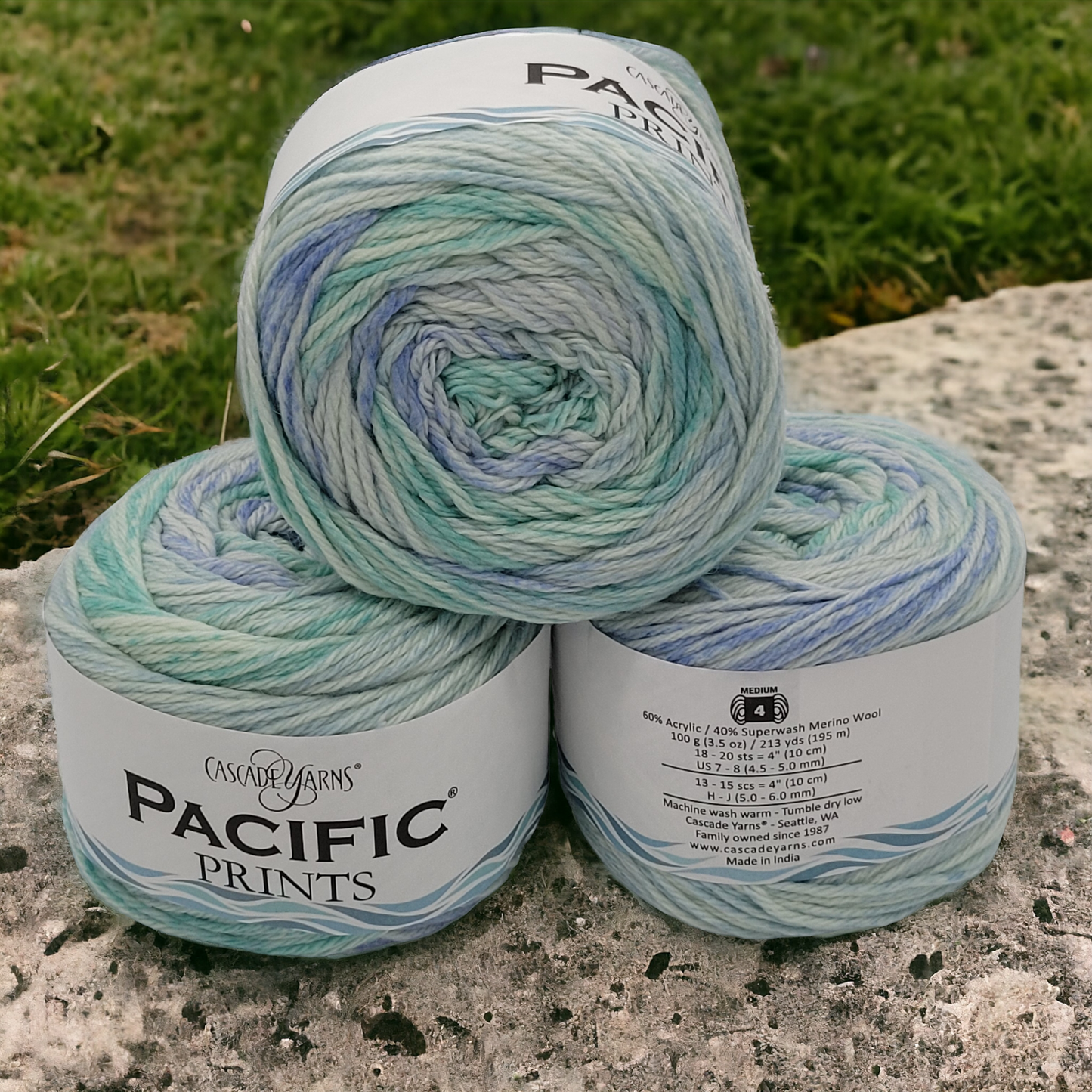 Cascade Pacific Prints Yarn Merino Wool Blend
