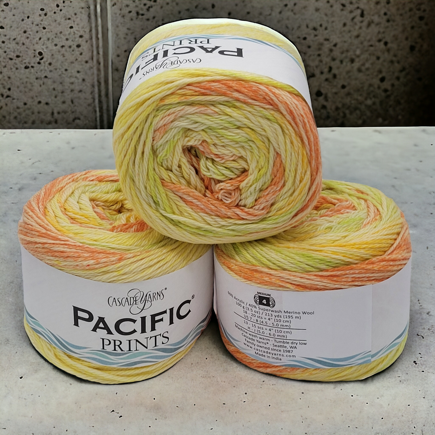 Cascade Pacific Prints Yarn Merino Wool Blend
