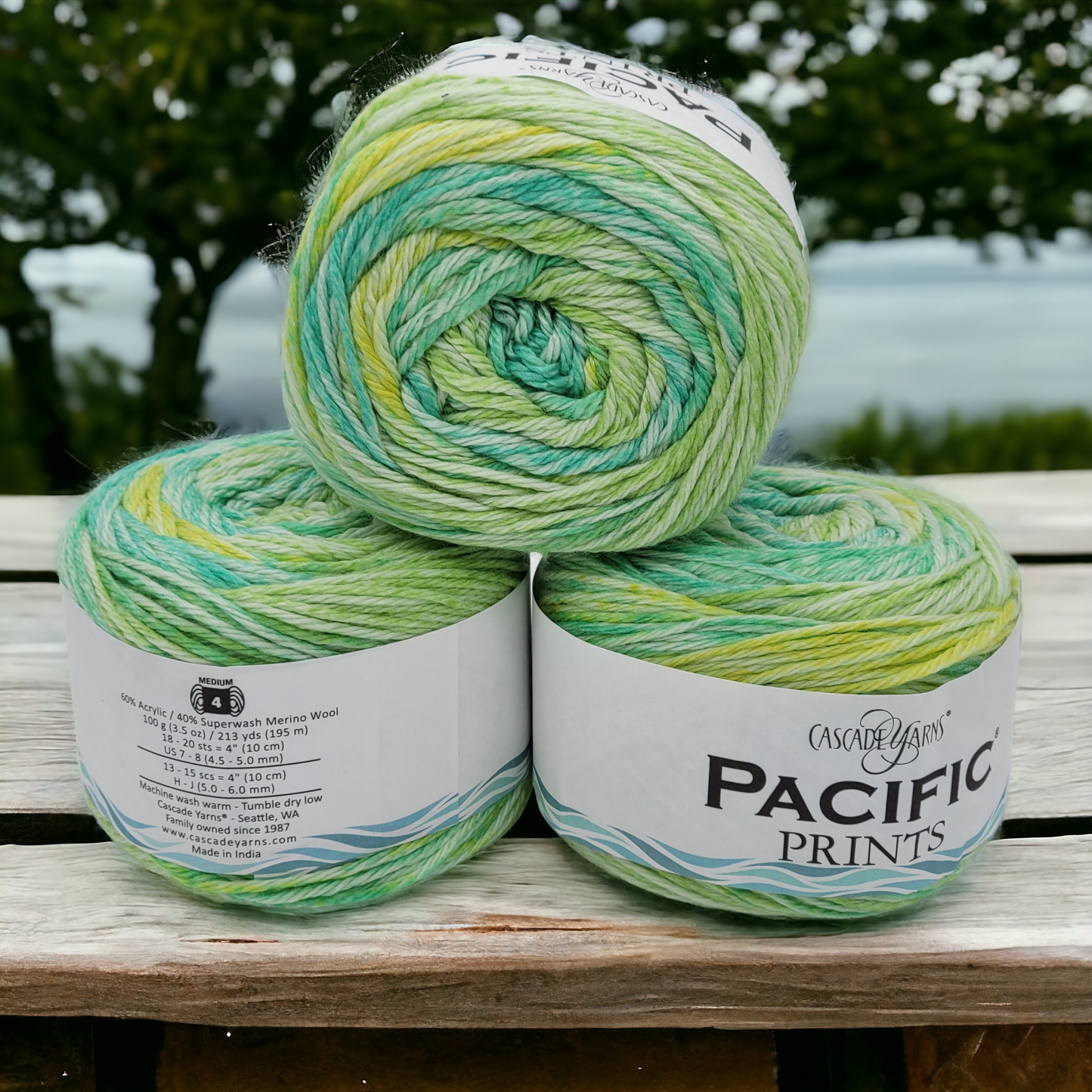 Cascade Pacific Prints Yarn Merino Wool Blend