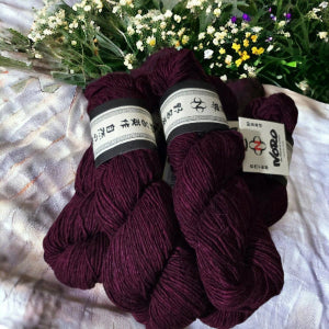 Noro Madara in Umeboshi #27. Wool, Silk, Alpaca Blend, Medium to Bulky weight, Luxury line
